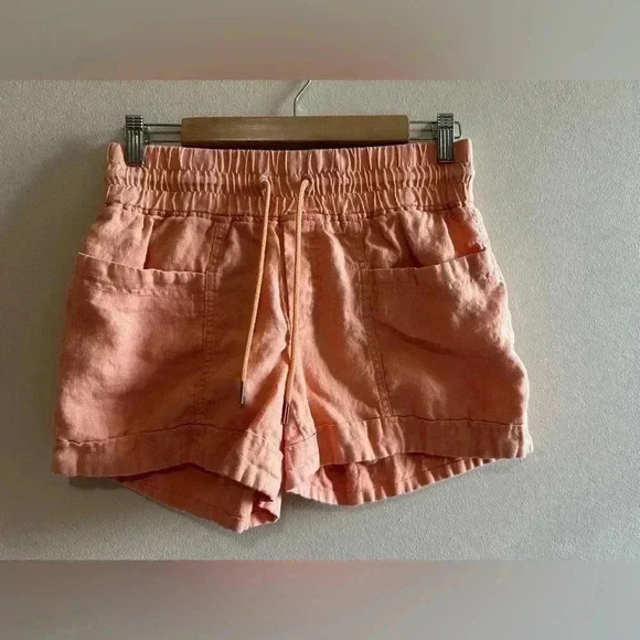Athleta CABO 100% LINEN 4" SHORT - Size 2 - Picture 2 of 7